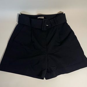 Aritzia Babaton pleated trouser shorts